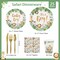 175Pcs Safari Baby Shower Decorations & Plates Set - Serves 25 Guests
